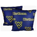 College Covers College Covers WVADP16PR West Virginia 16 x 16 Decorative Pillow Set WVADPPR